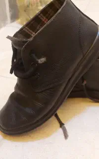 کفش یا نیم بوت چرم
