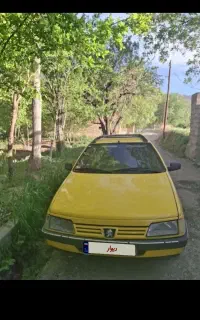 فروش خودرو تاکسی پژو ۴۰۵   دو گانه سوز مدل ۹۱