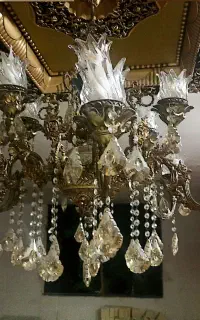 لوستر برنجی