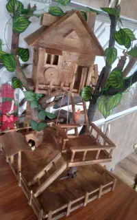 ماکت کلبه جنگلی