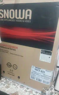 اجاق گاز مبله اسنوا SGC5-631 والنتینو اک بند