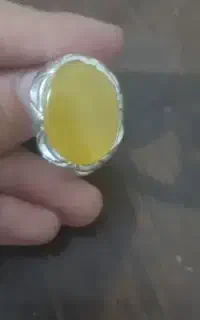 انگشتر نقره بوزن تقریبا ۱۲ کرم