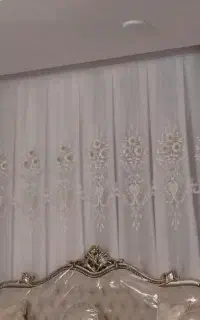 پرده ۴ متری همراه استری و شال