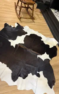 فرش پوست گاوی