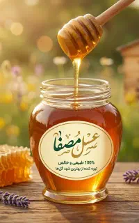 عسل مصفّا