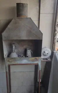 منقل زغال وجگرکی فن دار