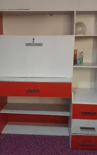 میزتحریر کتابخانه دار و کمد لباس