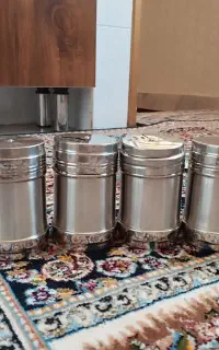 نمک‌پاش استیل بزرگ