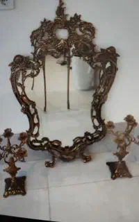 اینه وشمعدان