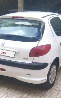 پژو206 تیپ۳ مدل89