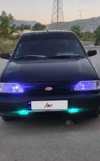 پراید ۸۷ فروشی تر تمیز