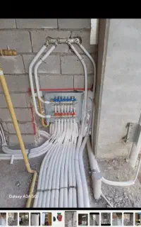 لوله کشی ،گرمایش از کف،