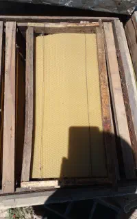 کندو طبق و موم و برگه
