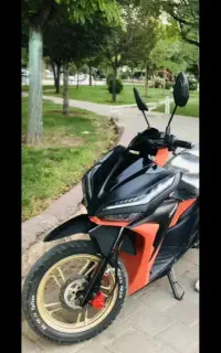 کلیک 150 مشکی نارنجی