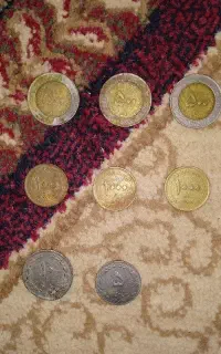 سکه قدیمی   کار کرده