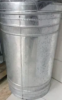 ظرف حلبی در دار مخصوص نگهداری چای