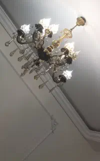 لوستر برنزی لوستر