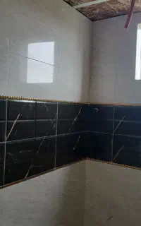 کاشی کاری وسرامیک موزائیک قرنیز دولابی چسبی و