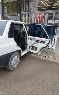 صداگیری بغل دری پراید سقف ستون و..