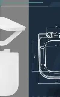 درب توالت فرنگی ، فلوتر و تخلیه مخزن توالت فرنگی