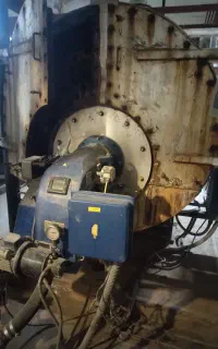 اجرا وتعمیر ات شوفاژخانه، مشعل، دیگ بخار