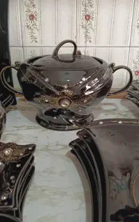 سوپینگ زیبا ی نگیندار گل زرین
