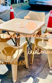 میز و صندلی پلاستیکی مدل سراج غذاخوری مراسم مسجد
