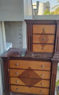 دو عدد دراور تمیز جنس چوب