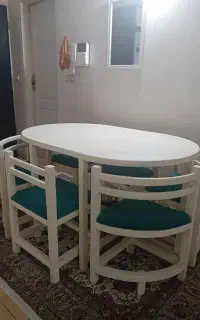 میز نهارخوری کمجا ۶ نفره
