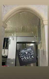 پرده های شیک کریستالی