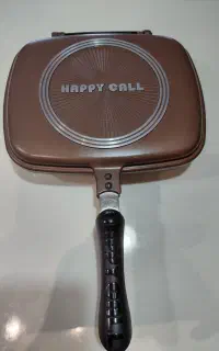 ماهیتابه تفلون دوطرفه رژیمی happy call کره
