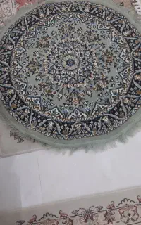 فرش گرد یک متر