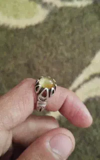 انگشتر نقره مردانه