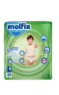 پوشک بچه مولفیکس سایز 6