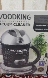 جاروبرقی وودکینگ M9000، کاملاً نو و پلمپ (آکبند)
