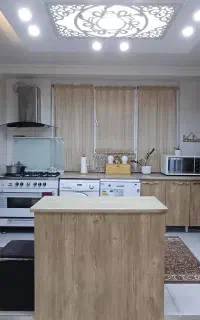 کابینت mdf گردویی بسیار تمییز و کاملا سالم (فوری)