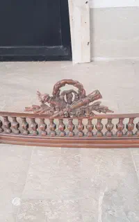 گارد جلو شومینه قدیمی مسی