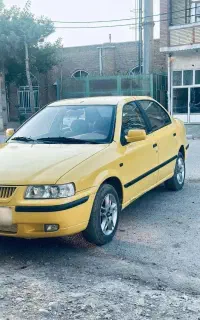 سمند مدل ۸۶ بین راهی
