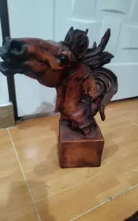 مجسمه پلاستیکی سر اسب