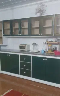 کابینت فلزی اشپزخونه با جنس ورق خوب وضخیم