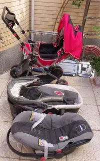 ۱عدد کالسکه و ۲ عدد کریر