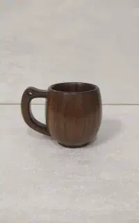 لیوان و فنجان چوبی قهوه
