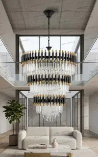 لوستر وویدی مدرن طبقاتی دوبلکسی روناک سه طبقه