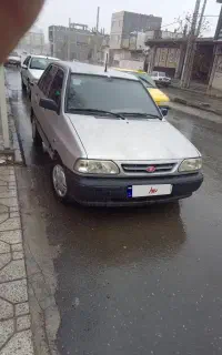 پراید مدل ۹۲ بی رنگ