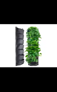 گلدان دیواری پارچه ای