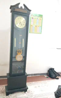 ساعت ایستاده چوبی بدون هیچ عیبی نو