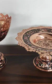 ظروف مسی الماس تراش نانو شده