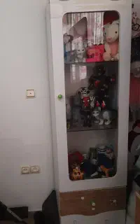 کمد کتاب ویترین کشو دار