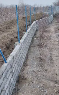 تیرگذاری فنس کشی جدول گذاری سنگ فرش