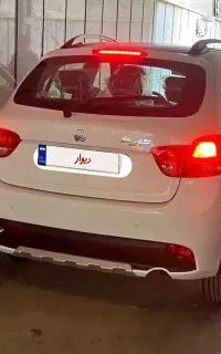 کوییک RS مدل ۱۴۰۴ سفید سقف مشکی